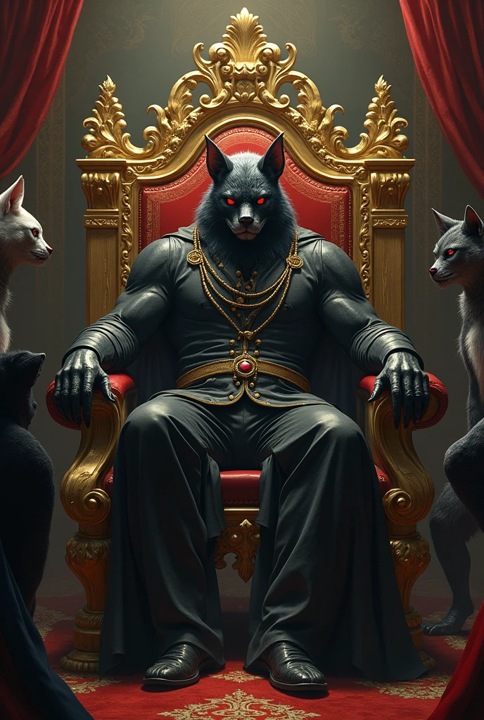 Leader of a legion of half-human, half-animal, rogue thieves. On his golden throne
