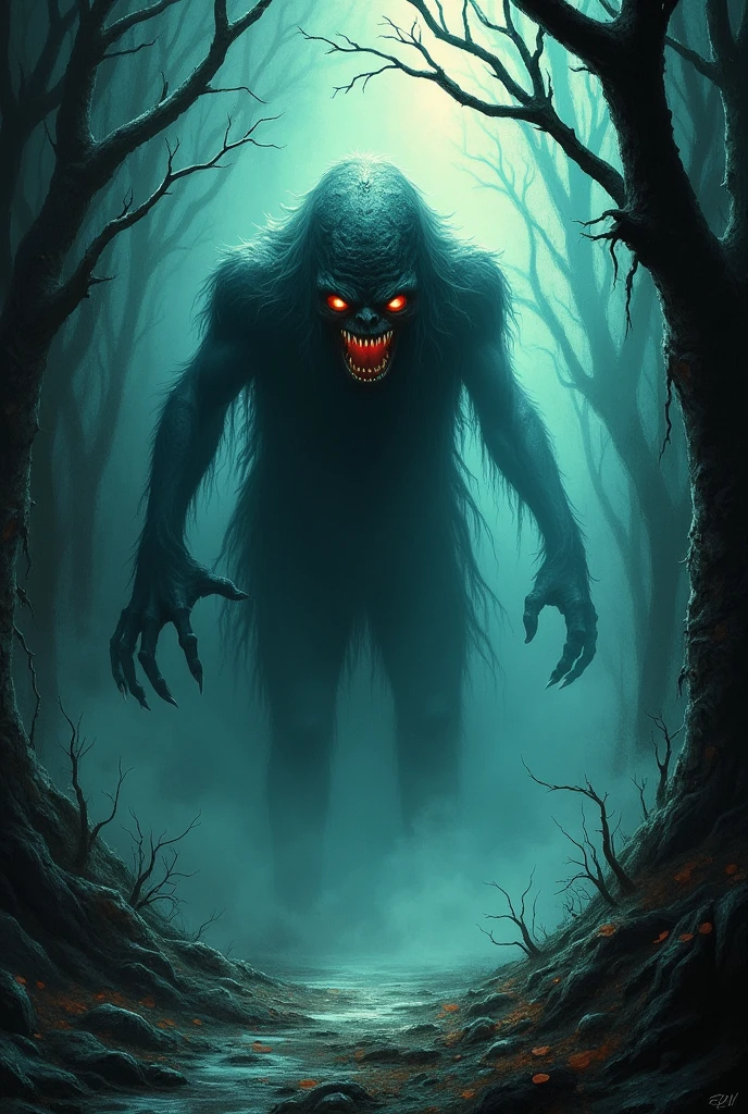 80s horror Film cover