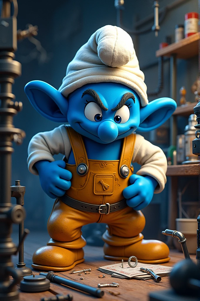 Gargamel the electrician