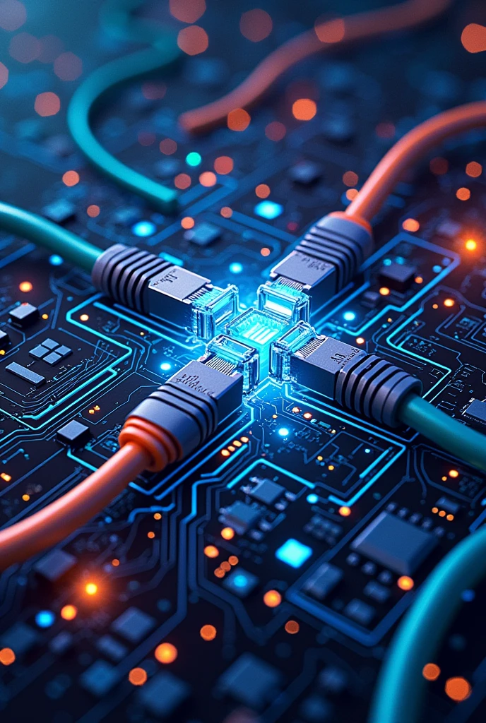 Computer poster about networks (Ethernet)