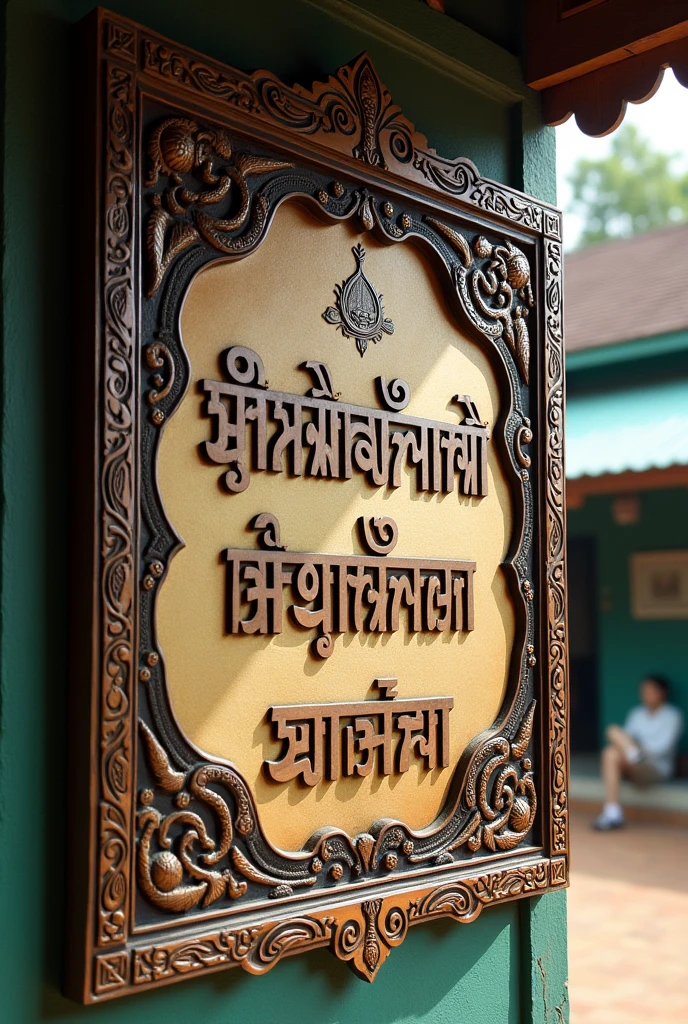 Kachin Sign in school