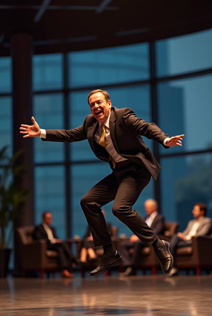 Bob iger ceo de Disney fait un backflip