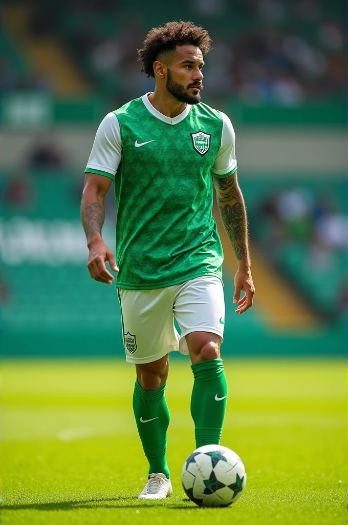 Green and white soccer jersey best design 