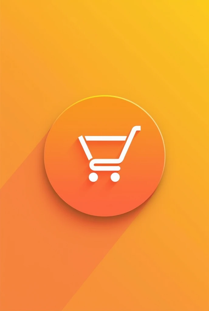 "Create a modern and vibrant logo that represents an online store of various products, focused on fashion, Beauthfull, gadgets and decorative items. The logo should convey confidence, accessibility and economy, using a color palette that includes shades of orange (to send to Shopee) combined with complementary colors that convey a sense of joy and dynamism. Include elements that refer to online shopping, like a stylized shopping cart or a fast delivery icon, maintaining a minimalist design, mas marcante."
