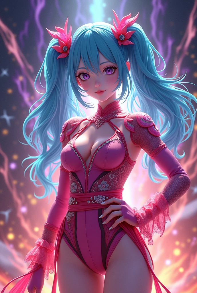 Create Samsung's Sam with Mitsuri's KNY outfit 