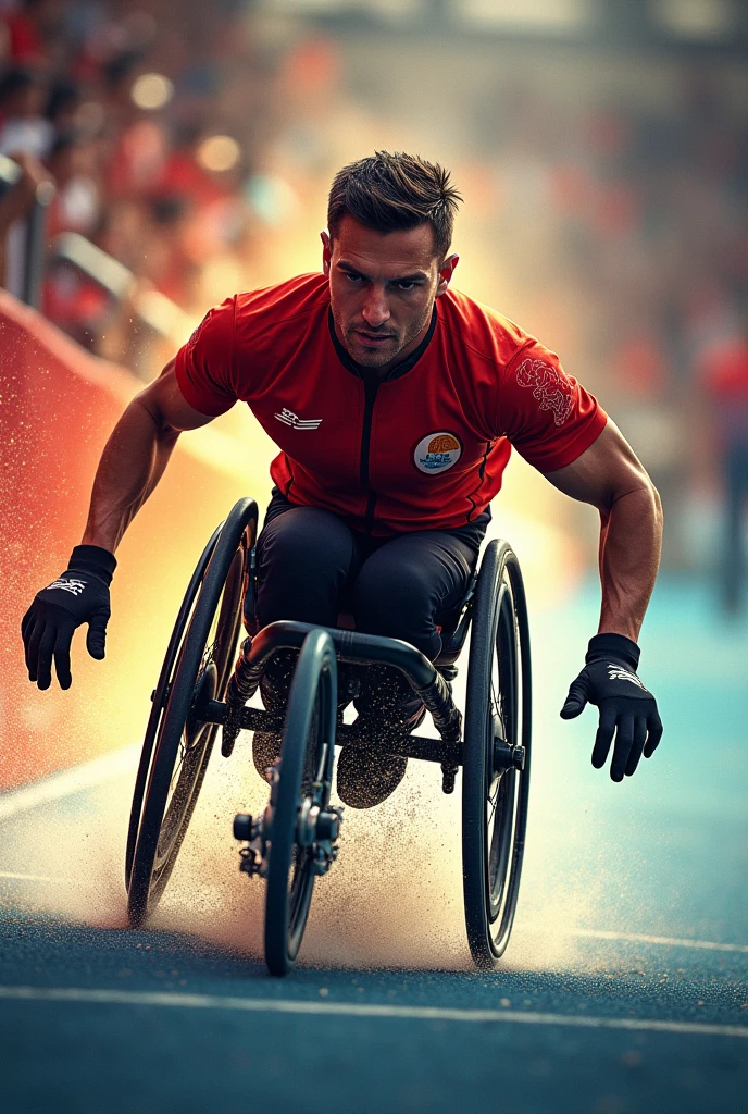 An image that represents determination in the Paralympics