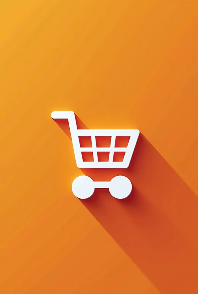 "Create a modern and vibrant logo that represents an online store of various products, focused on fashion, Beauthfull, gadgets and decorative items. The logo should convey confidence, accessibility and economy, using a color palette that includes shades of orange (to send to Shopee) combined with complementary colors that convey a sense of joy and dynamism. Include elements that refer to online shopping, like a stylized shopping cart or a fast delivery icon, maintaining a minimalist design, mas marcante."