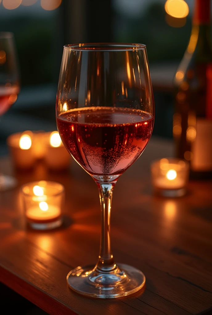Parties,In the villa garden,美女的手拿起wine酒杯,Goblet close-up,On the rooftop,Night,reunion,Reception,wine,Wine glass close-up,Wine Tasting,Suit,High heel(Rich details),(Best quality),Film Style