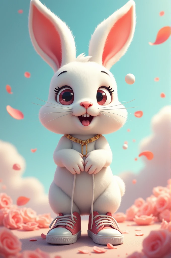 BUNNY WITH UNTIED SHOES