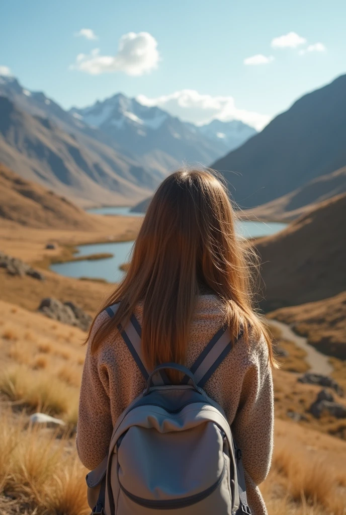 girl visiting places alone