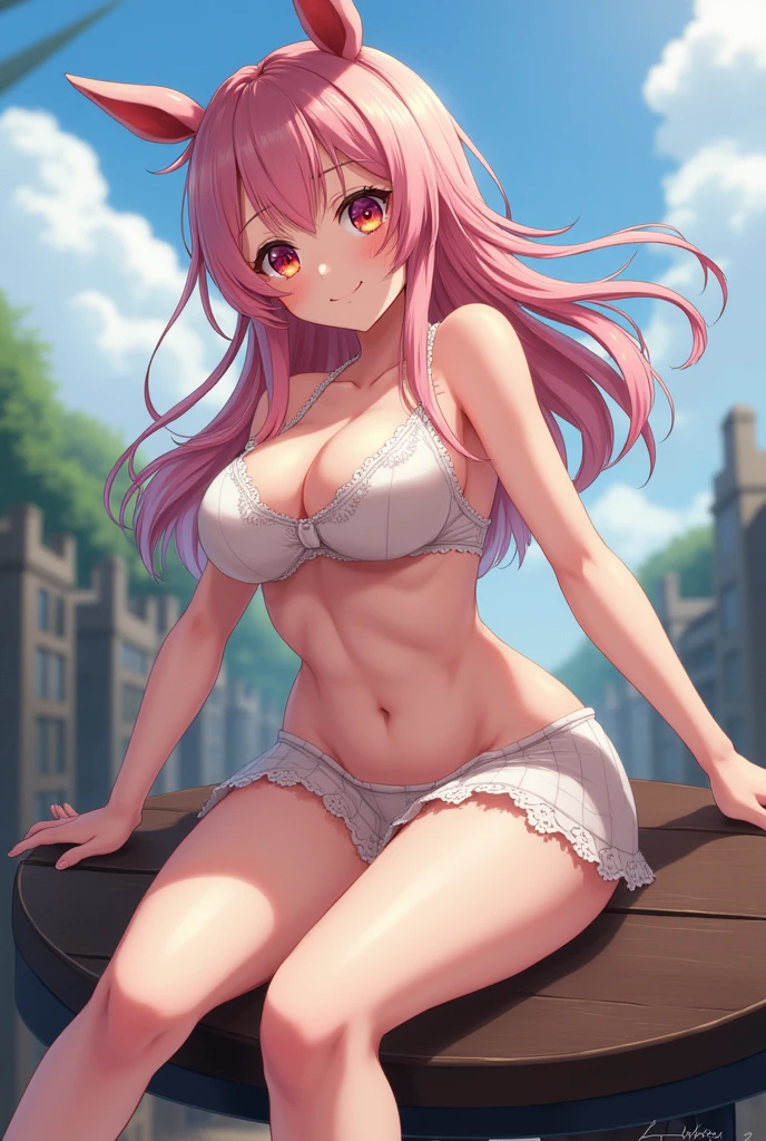 Anime girl riding cock naked