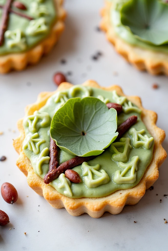 Vegan Eucalyptus Pastry
