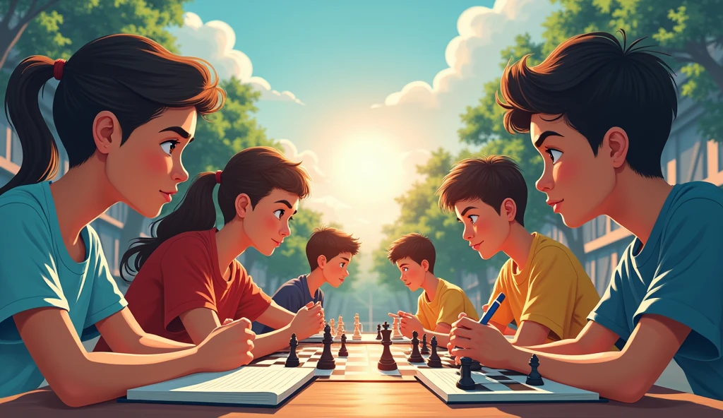 Theoretical Class x Practical Futsal Classes x Chess