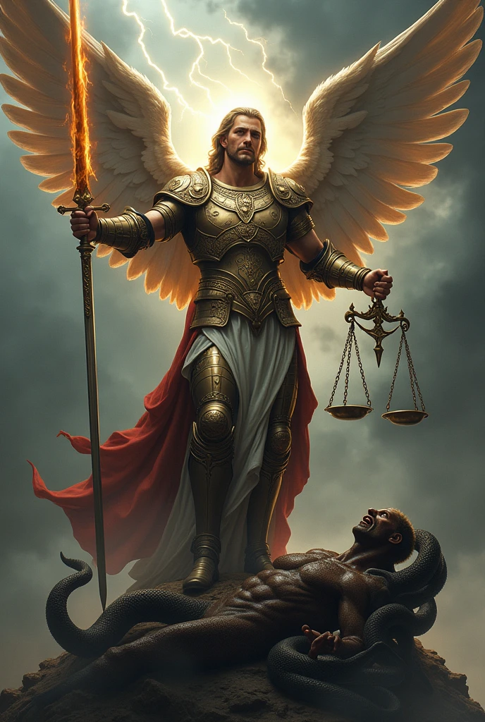 Create an image for Lent of Saint Michael the Archangel