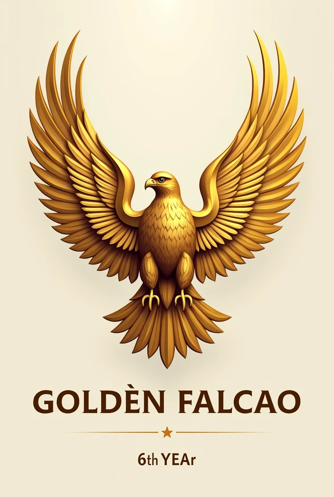 Interclass profile icon with golden falcao written 6th year