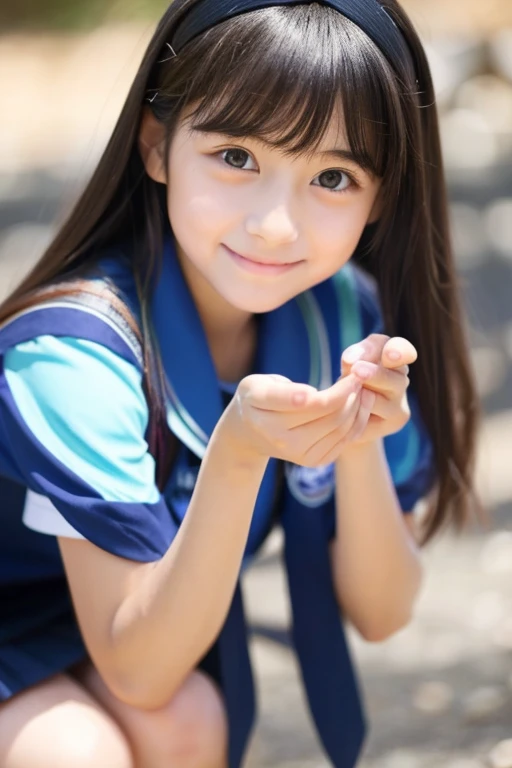 Japanese junior high school girls、Beautiful and cute