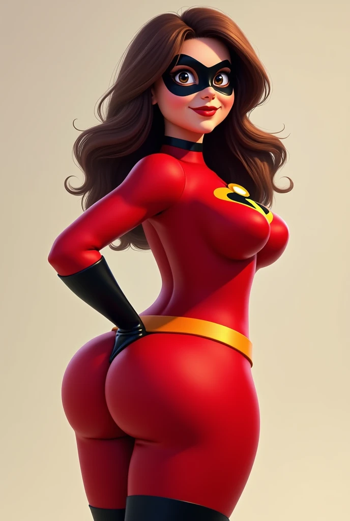 Elastigirl from the incredibles with a bigger butt