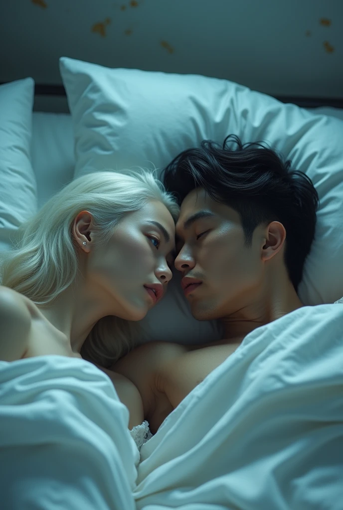 Make Pom Klementieff the platinum blonde and Jon Foo (Jin Kazama) half of the bed