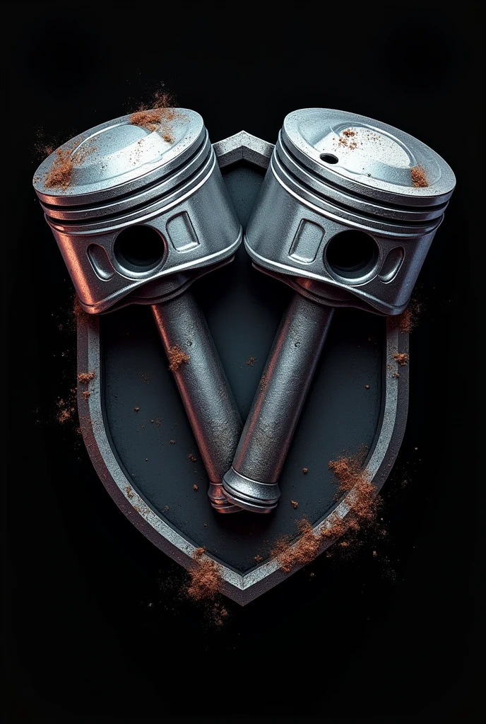 Logo war biker pistons