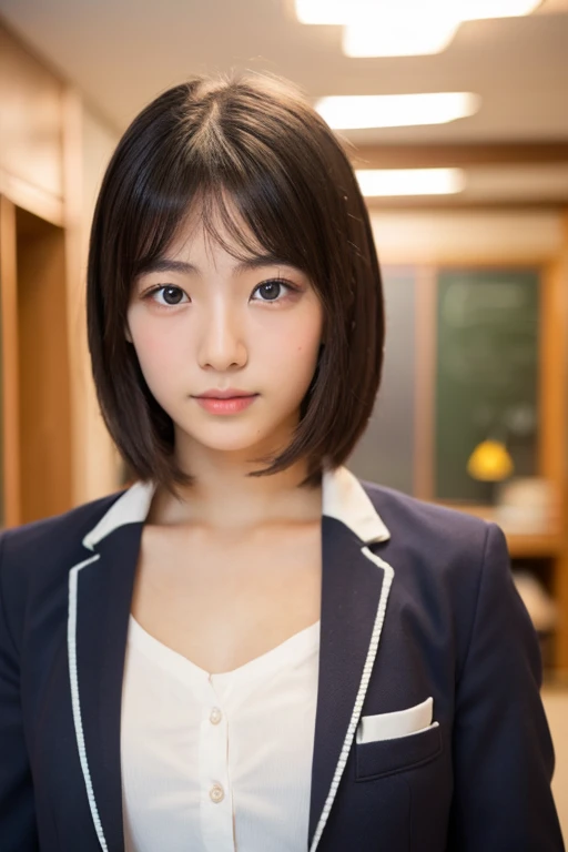 (Highest quality), (Cute 14 year old Japanese girl), (Moisturized lips), Narrow eyes, double eyelid,Delicate clavicle,Flat Chest,Black Hair、Mr...々Hairstyle、,
(Let me me me me'Let me me me'Let me me'Let me'Let's take another look), shame, Open your mouth a little,
(Stylish rooms:1.2), Professional Lighting,
(school uniform), (Sunburned skin:0.2),Full body photo、Full Body Focus、Natural skin texture、A neat and tidy honor student