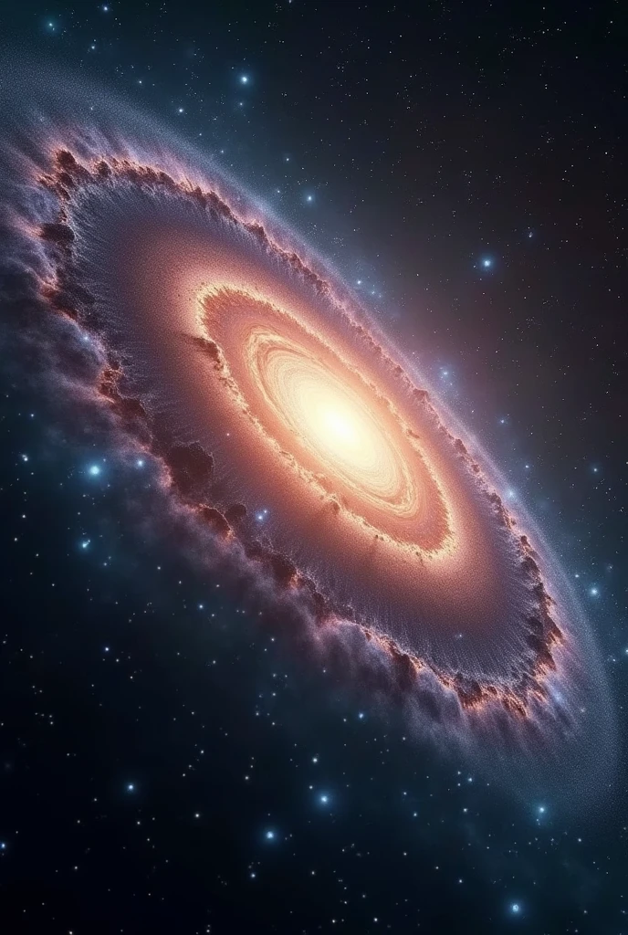 Milky way and Andromeda Galaxy collision video