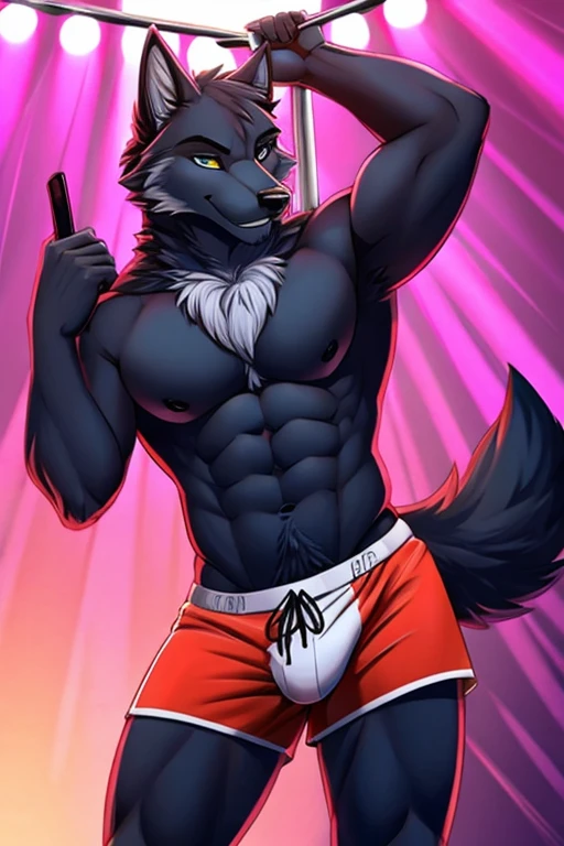 Wolf stripper trunks
