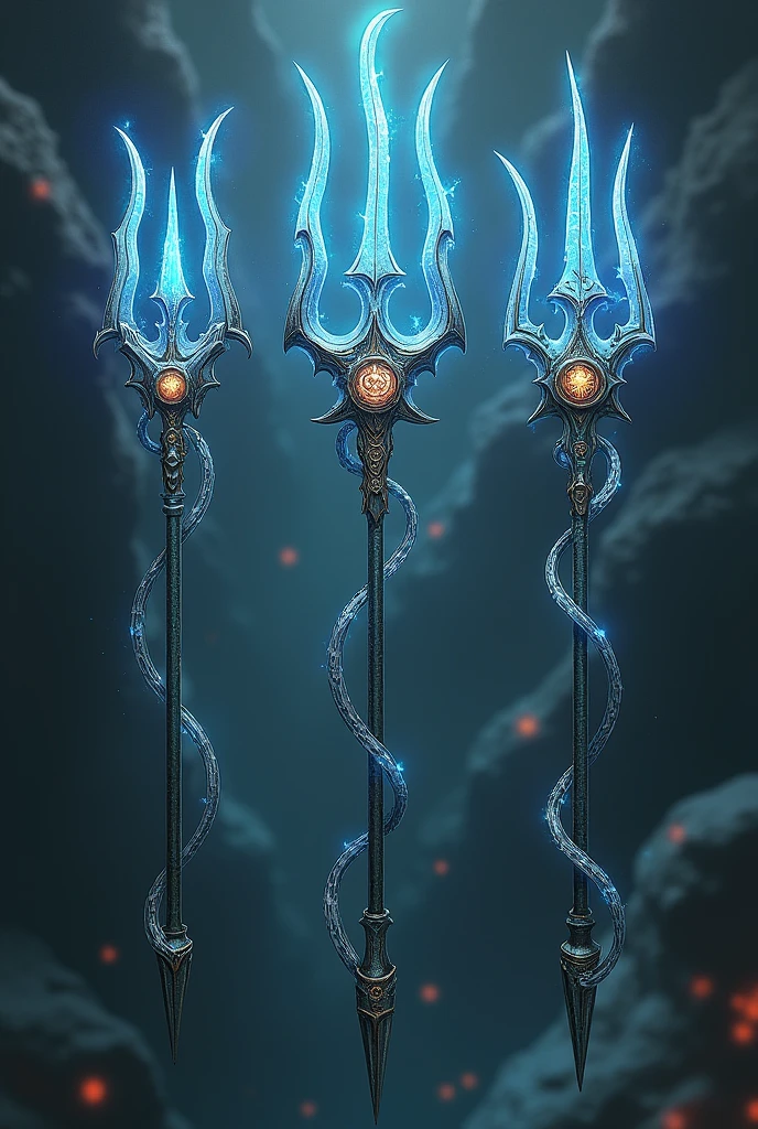 Three unrealistic tridents