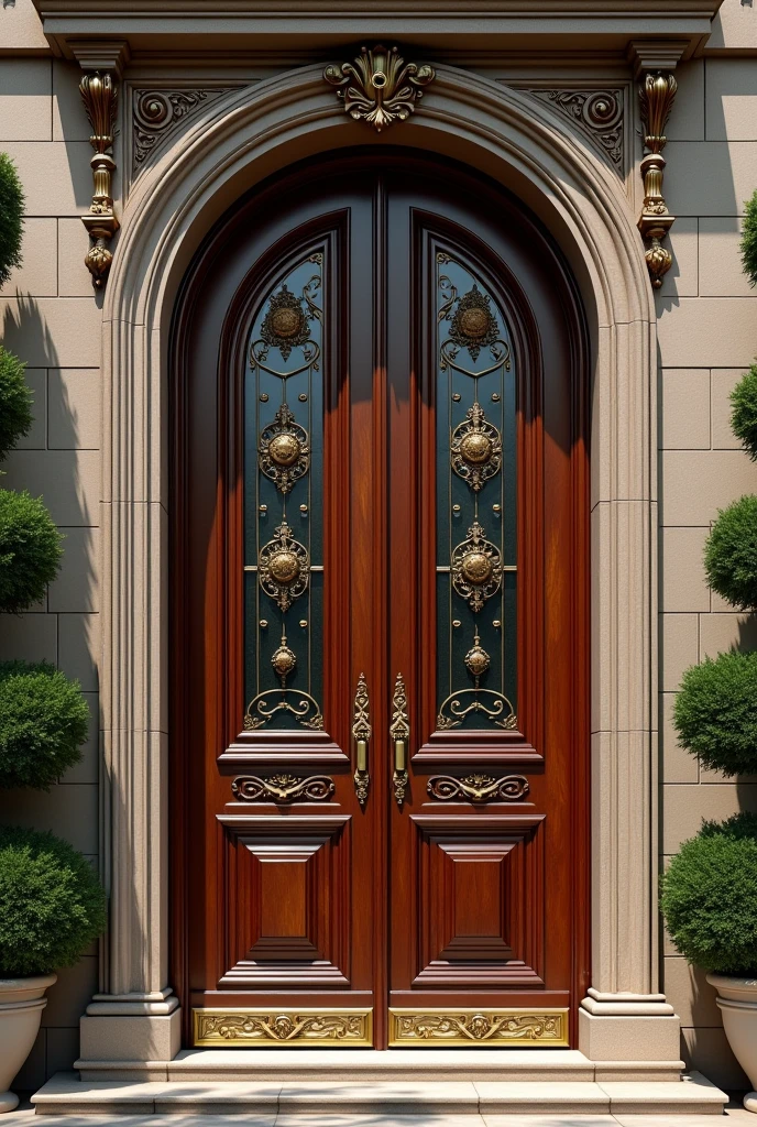 Luxurious entrance doors