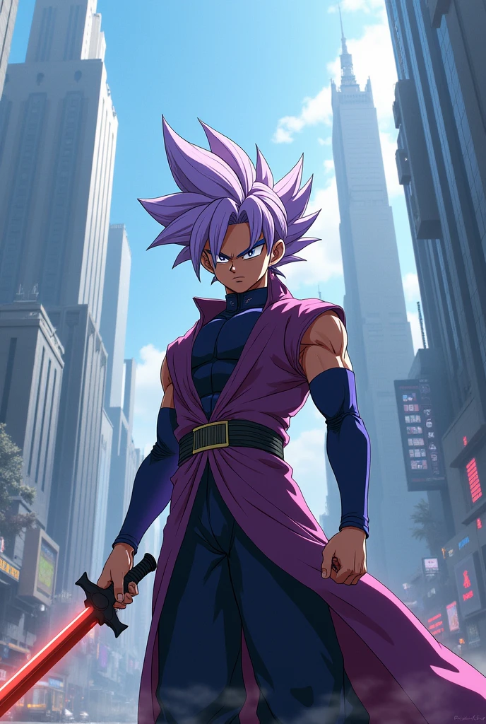 Future Trunks Returns To Goku's World.