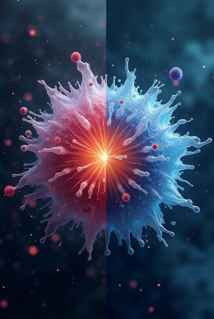 Atomic mass and molecular mass generate two images of those masses