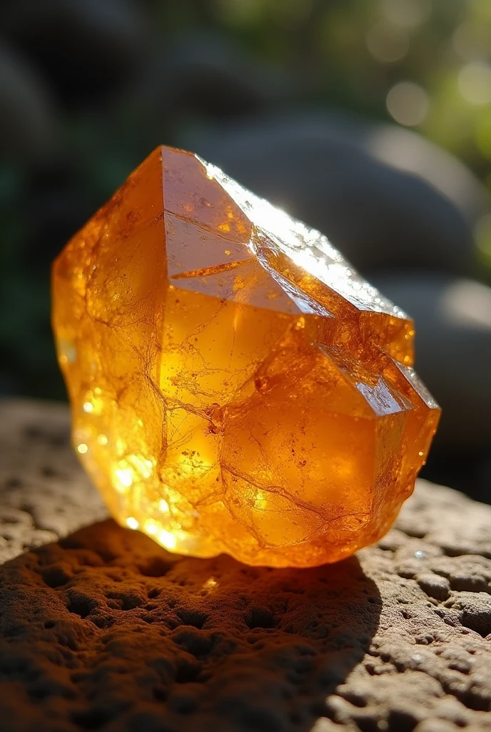 citrine druse