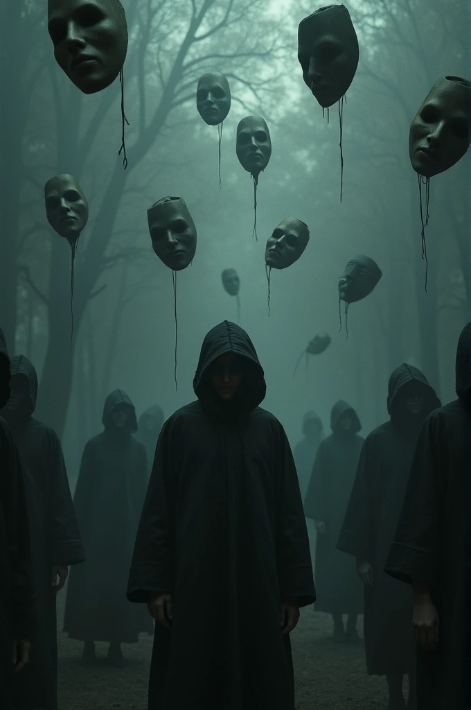 masks falling