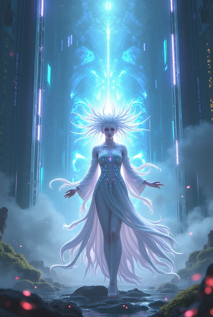 Aether con estiló de Honkai impact