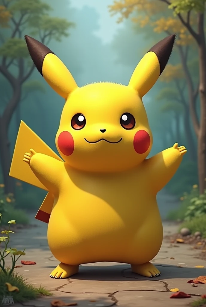 Pikachu without hands