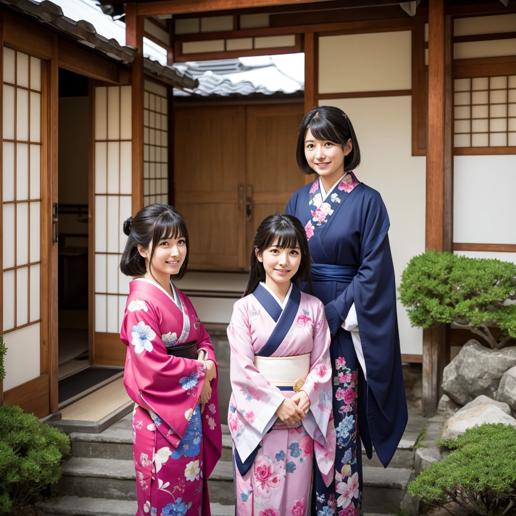 Three Japanese women