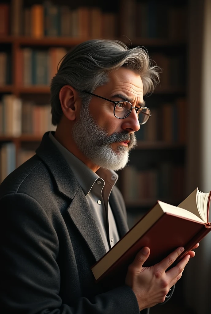 create a guy with a profile picture book