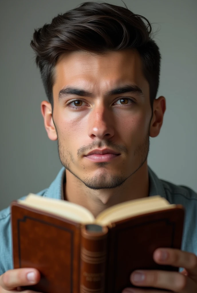 create a young man with a profile picture bible