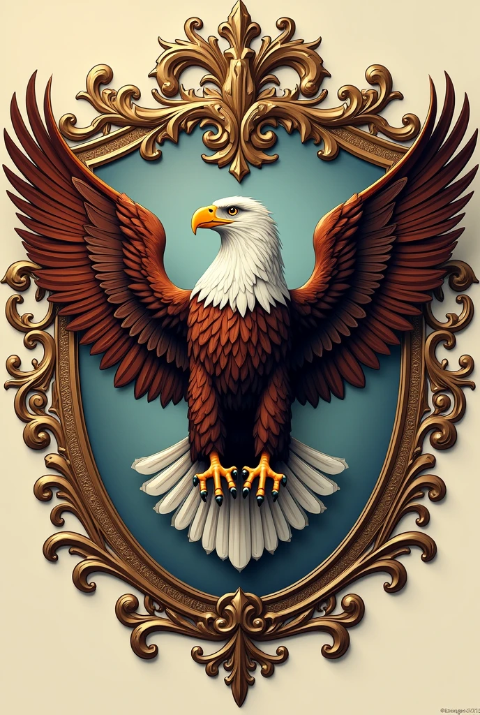 Coat of Arms of Dentistry and Eagle