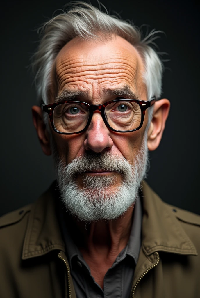 naughty man, serious look, whisker, Welding glasses, Smith, old man