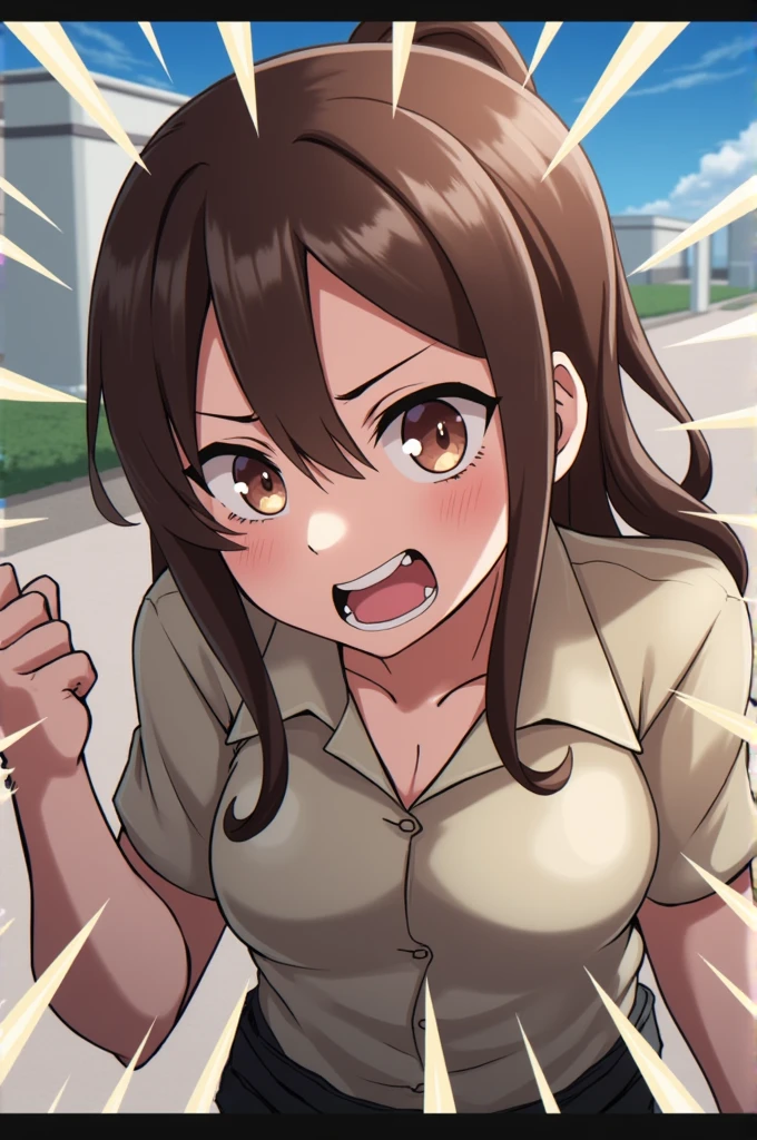 Ochako spits