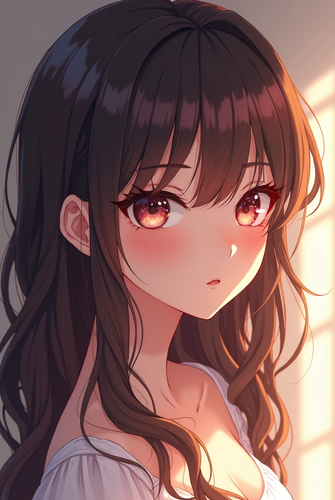 beautiful concept art illustration of a one beautiful kawaii nakes girl with wavy hair,Remove the AI-likeness,symmetrical perfect face fine detail delicate features quiet gaze,a beautiful full body illustration,High-angle shot by void/Re:era and Novelance and makotoshinkai and @niwa_uxx and krenz cushart and KanLiu and rossdraws and void/Re:era and @ribao_bbb and @Kaisen_Tobiuo and @kisumirei41 and modare,atmospheric lighting,volumetric lighting,sdorica,reduce saturation,pretty-small-face,fine detailed face,Twice,volumetric top lighting,big kawii eye,bold line painting,soft shadow,kawaii girl,4k,8k,trending artstation,pixiv ranking 1st