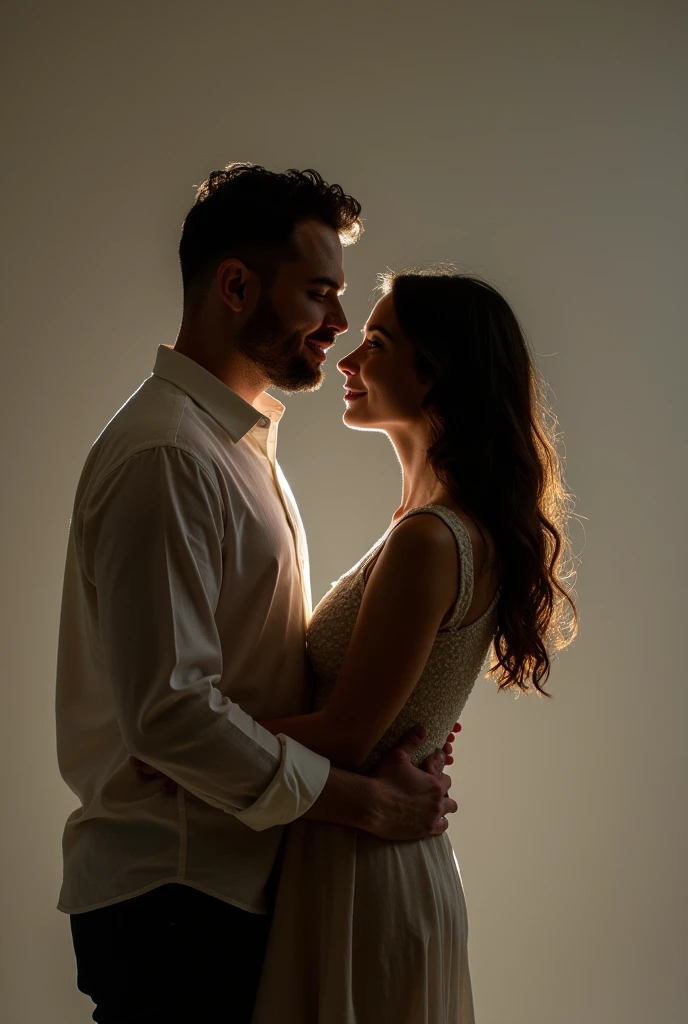 A photo of a fake relationship

