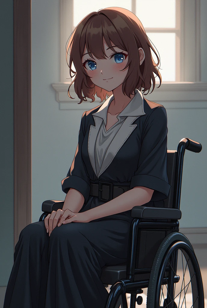 Fiore is 19 years old during the Great Holy Grail War. She has wavy brown hair, light blue eyes and a soft smile, In addition to a seemingly fragile body. Due to a malfunction of his magic circuits during his birth, She was left crippled and in a wheelchair.