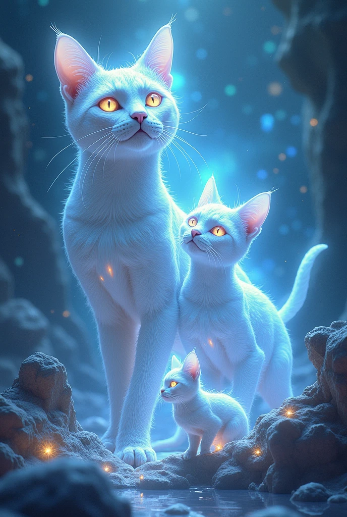 Cat universe transparent