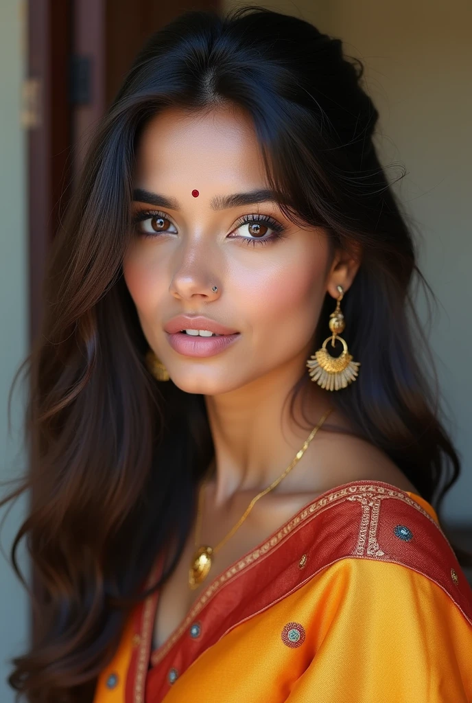 Indian women face future Collage looking into the camera portrait caused raw photo Hot Girl Top Makeup and Beautiful Indian Hot Girl Age 25
White Face Cute Back Body Camera
