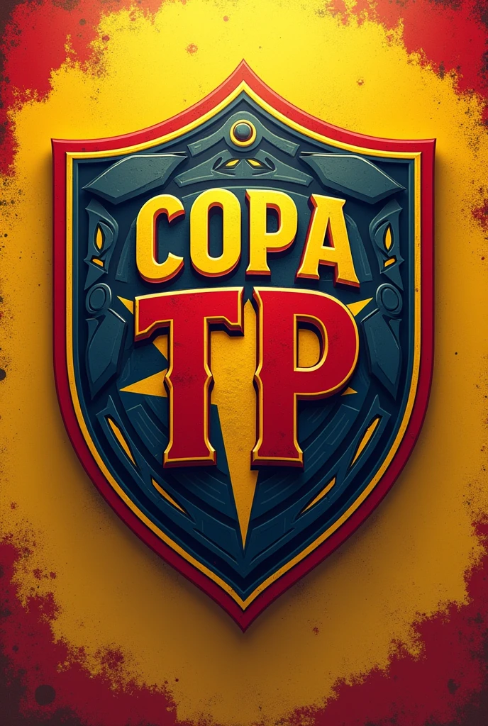 Create shield of the "Copa TP" of football inspired by the Spanish football league