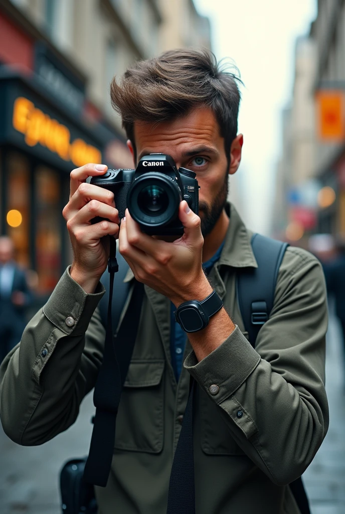 Male photographer