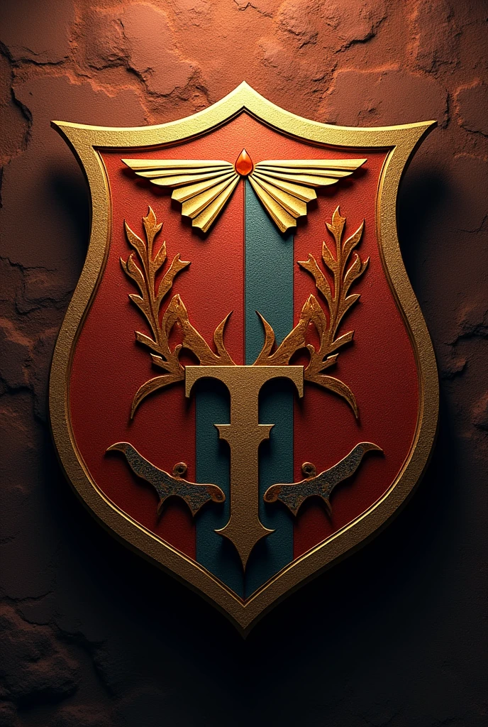 Create shield of the "Copa TP" of football inspired by the Spanish football league 