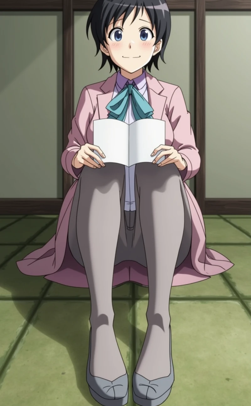 Uma mina Chan do anime: My Wife Has No Emotion