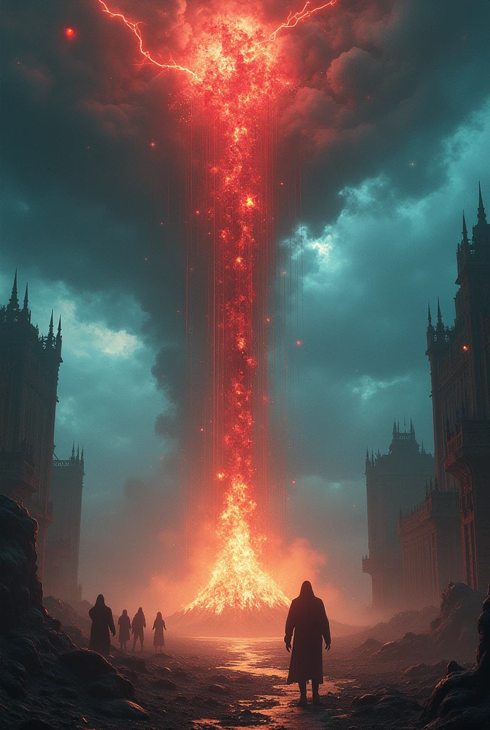 Generates a rain of ice with blood and fire